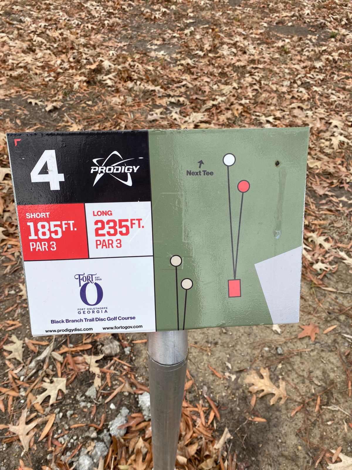 Hole 4 Sign