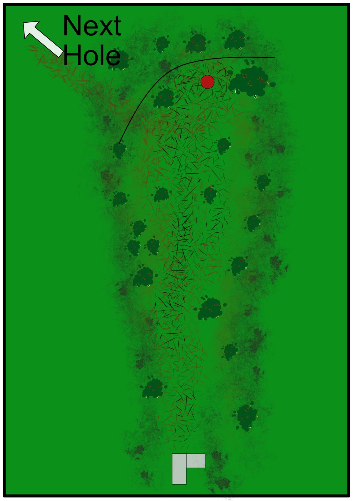Hole 9 Map