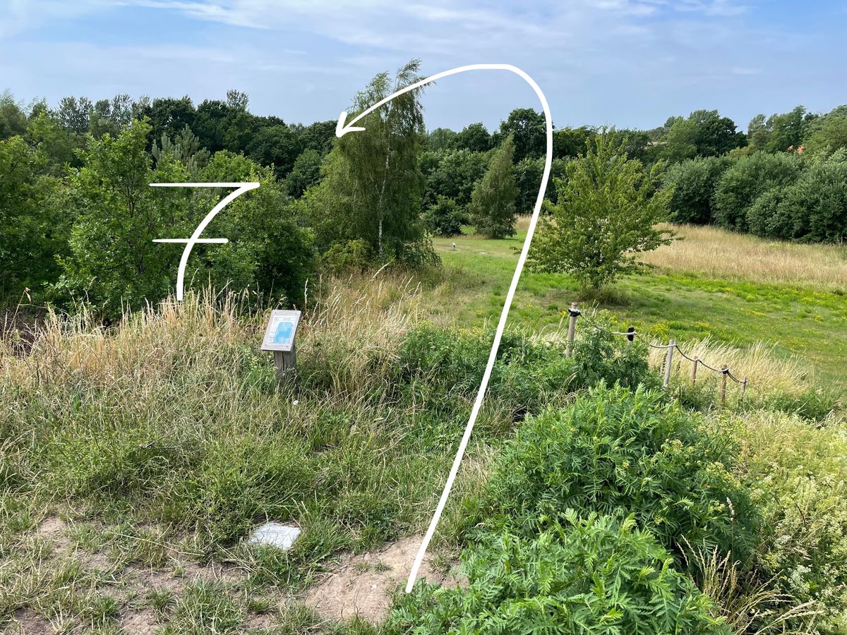 The course as it looks in 2023: Hole 7