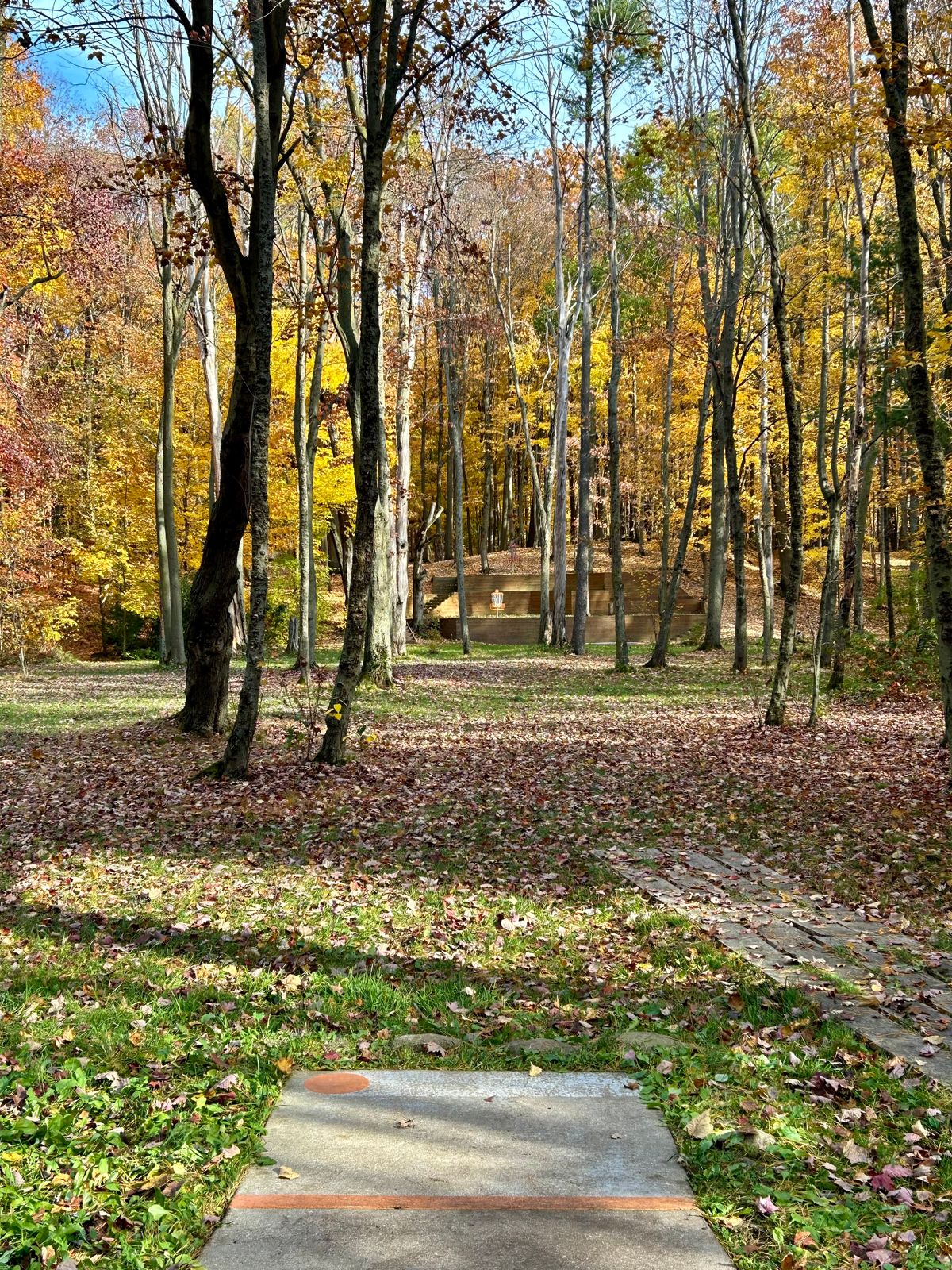 Hole #14 Orange Pad in the fall.