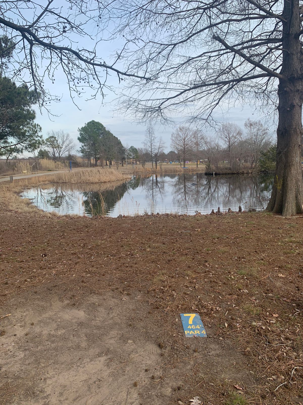 Hole #7 tee marker