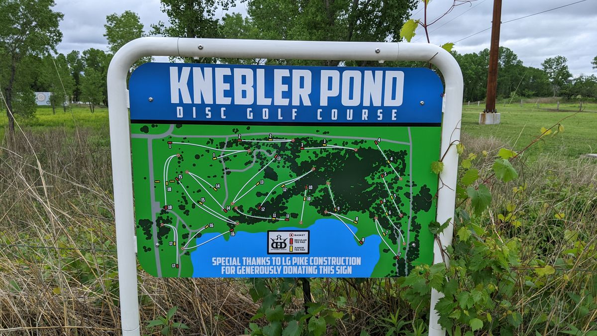 Knebler Pond Disc Golf Course