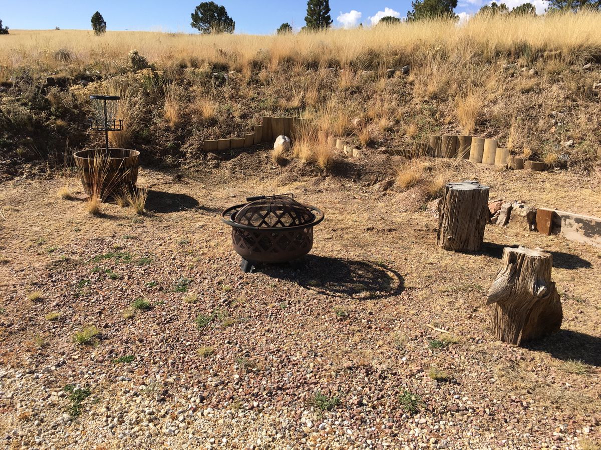 New practice area near the campground.