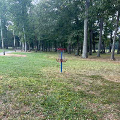 Hole 9 basket
