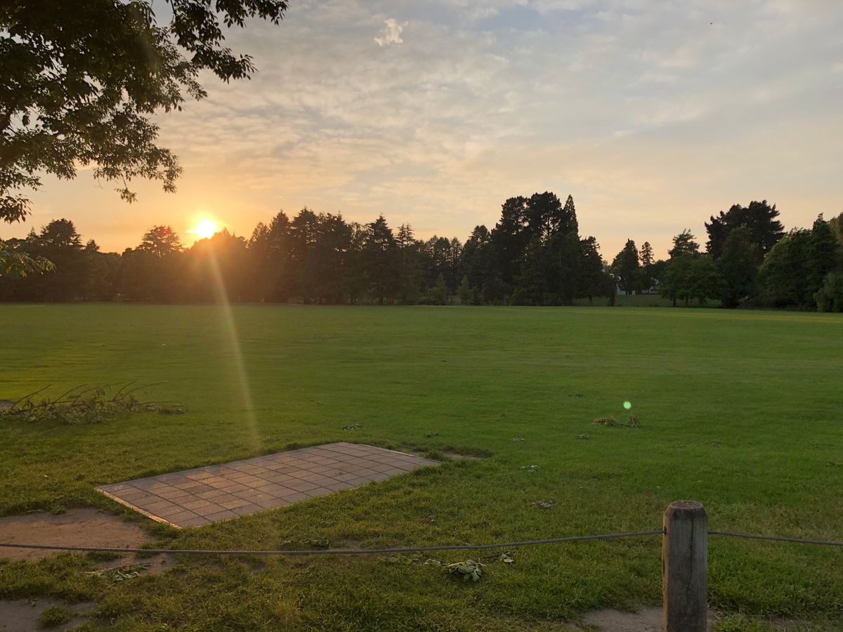 Tee # 1 Jellie Park. 5:30 am