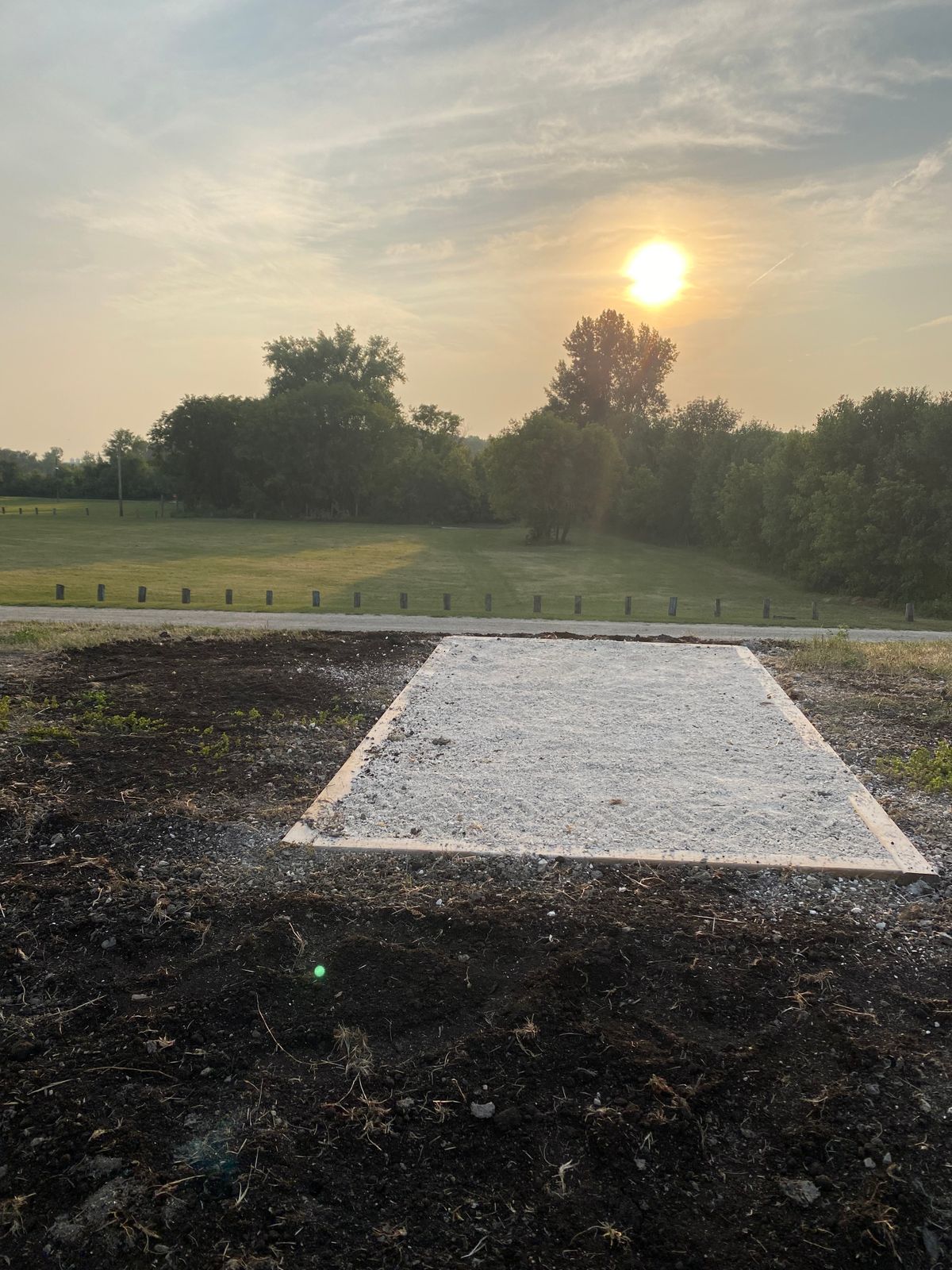 Hole 2 tee pad