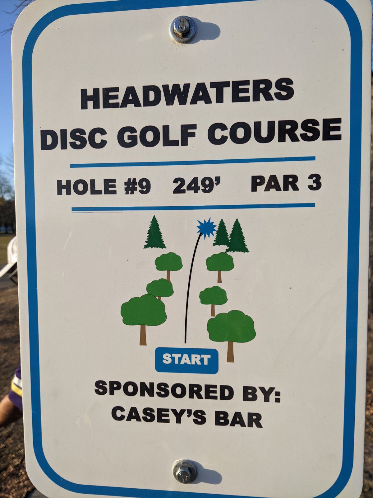 Hole 9 - Par 3, 249 Feet