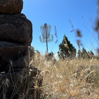 Basket at hole 9