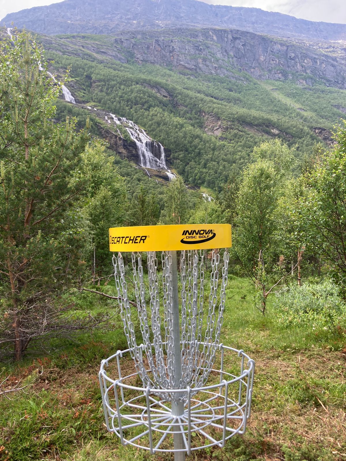 Nydelig utsikt mot okselva