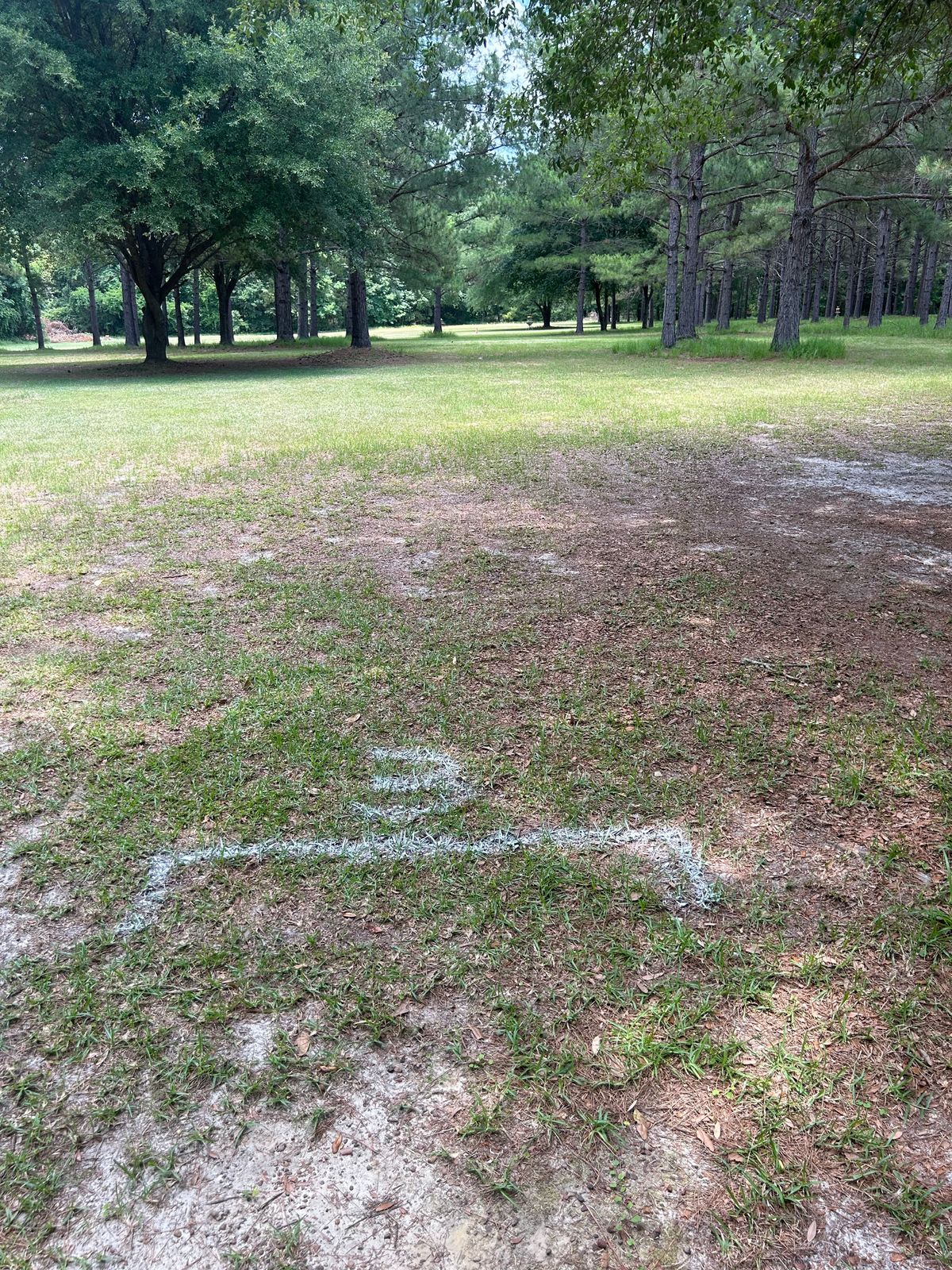 Hole 3 tee pad