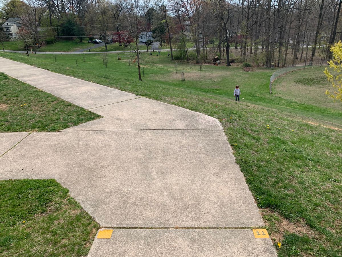 Hole 11 tee