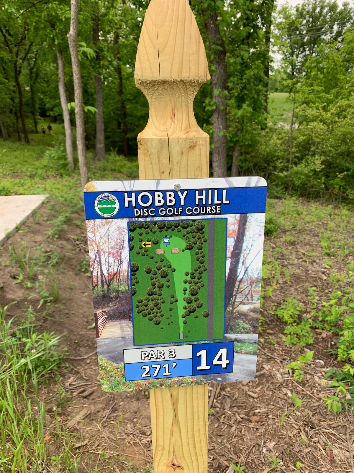 One of the harder holes on the course.