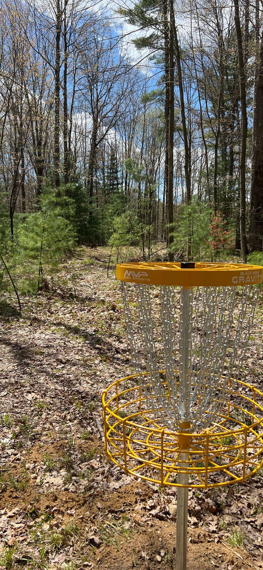 15 behind pin
