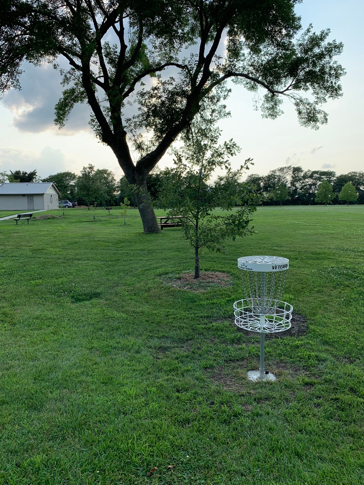 Hole 1 basket