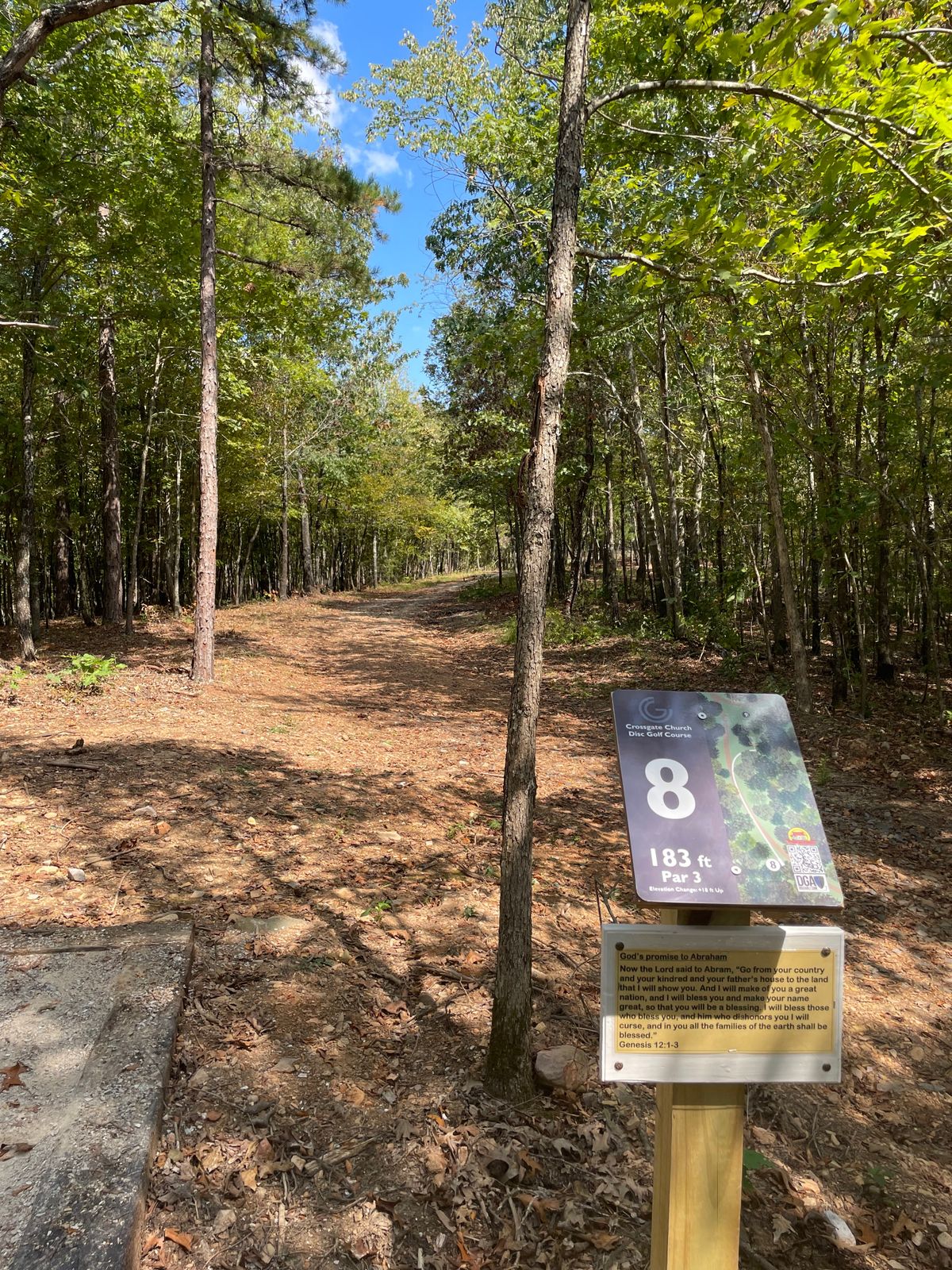 Hole 8. Hard right.