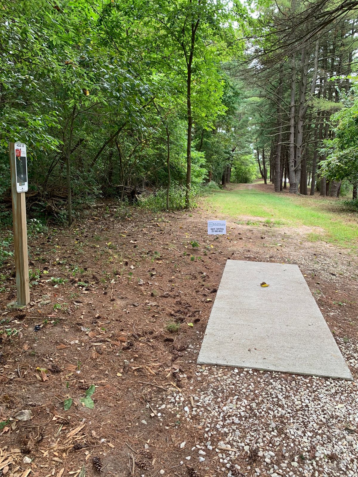 Hole 10 Tee Shot