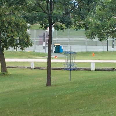 Hole #1 (taken from parking lot)