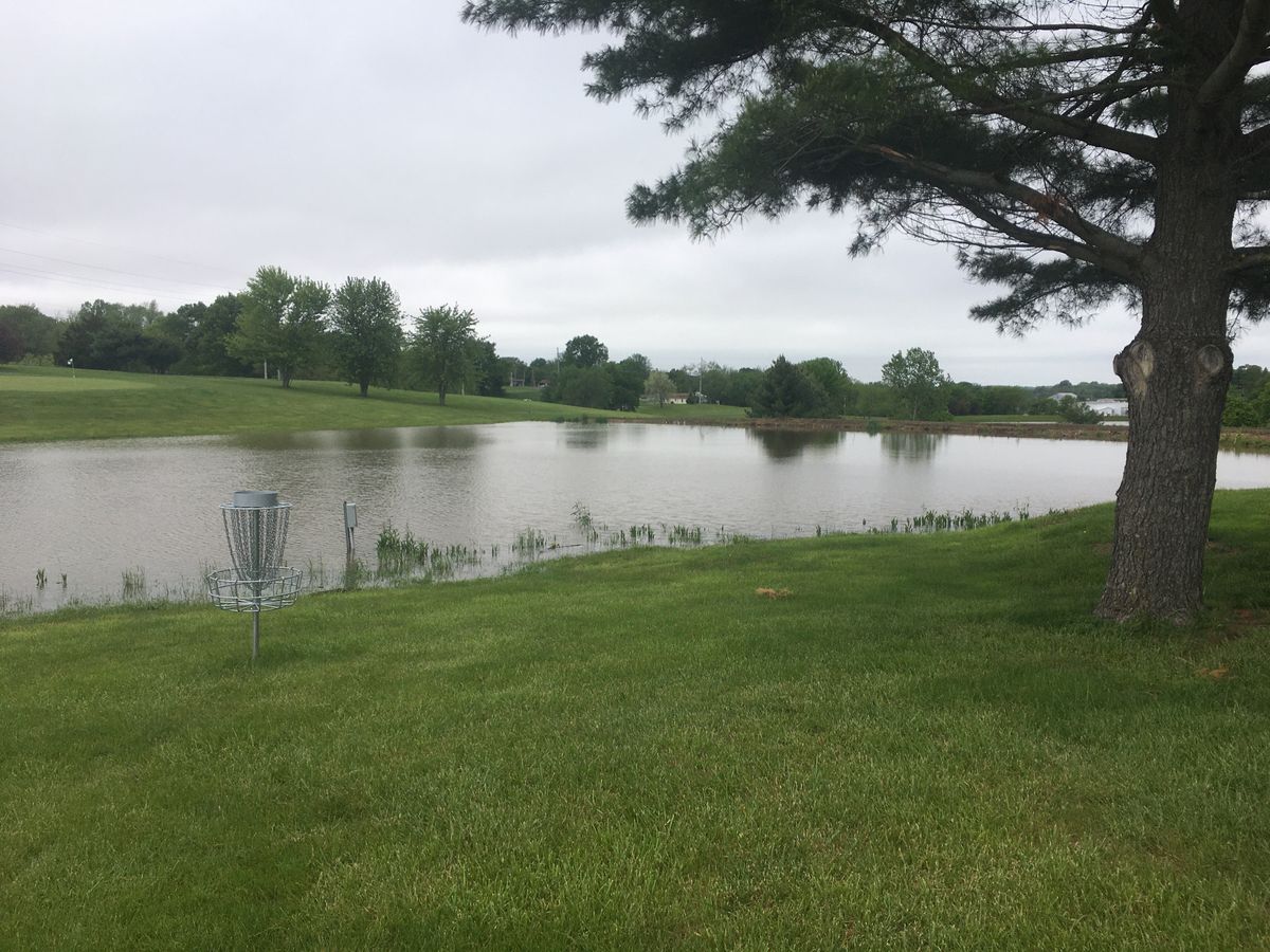 Hole 5 green