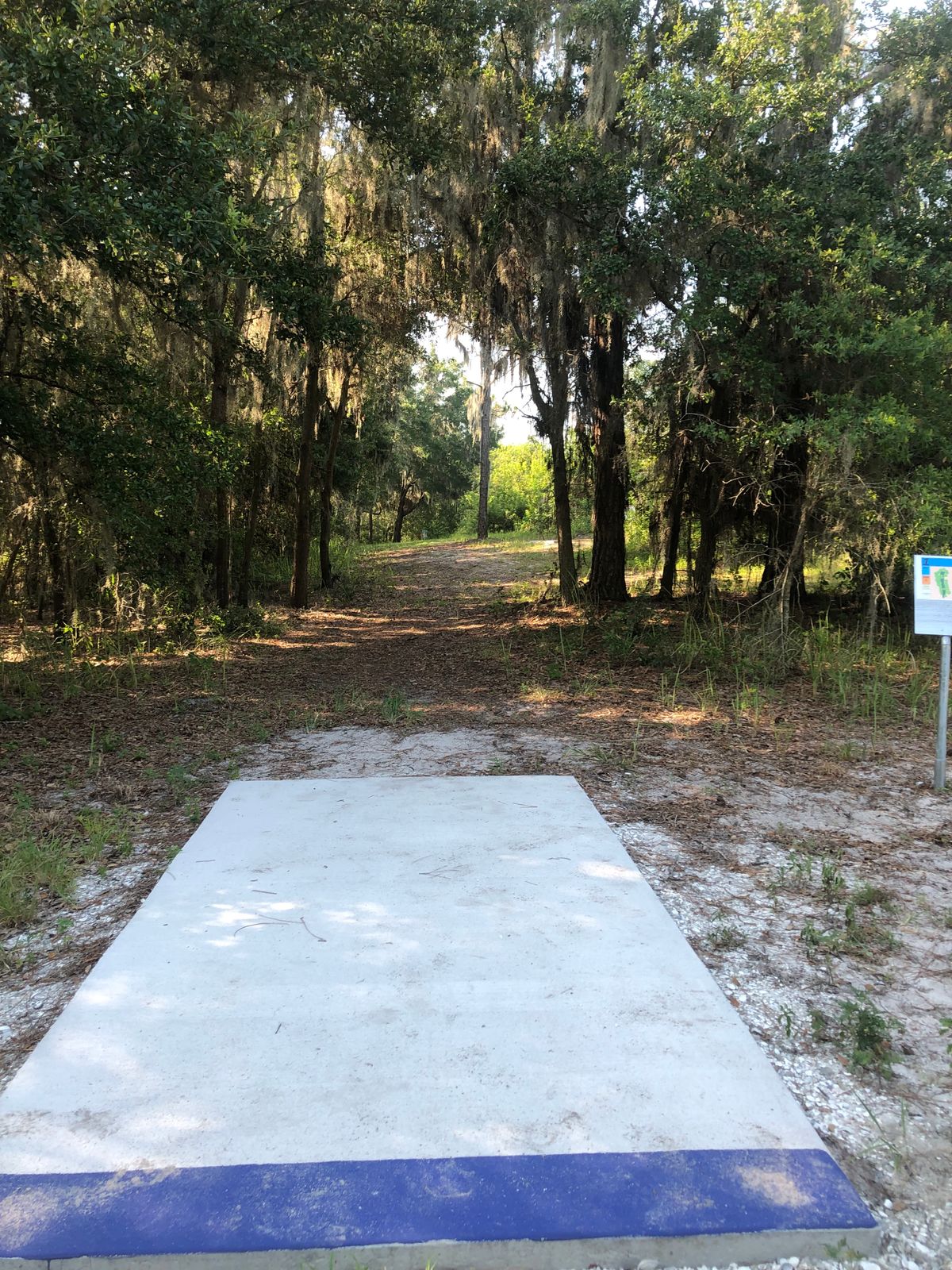 Hole 1 Blue Pad