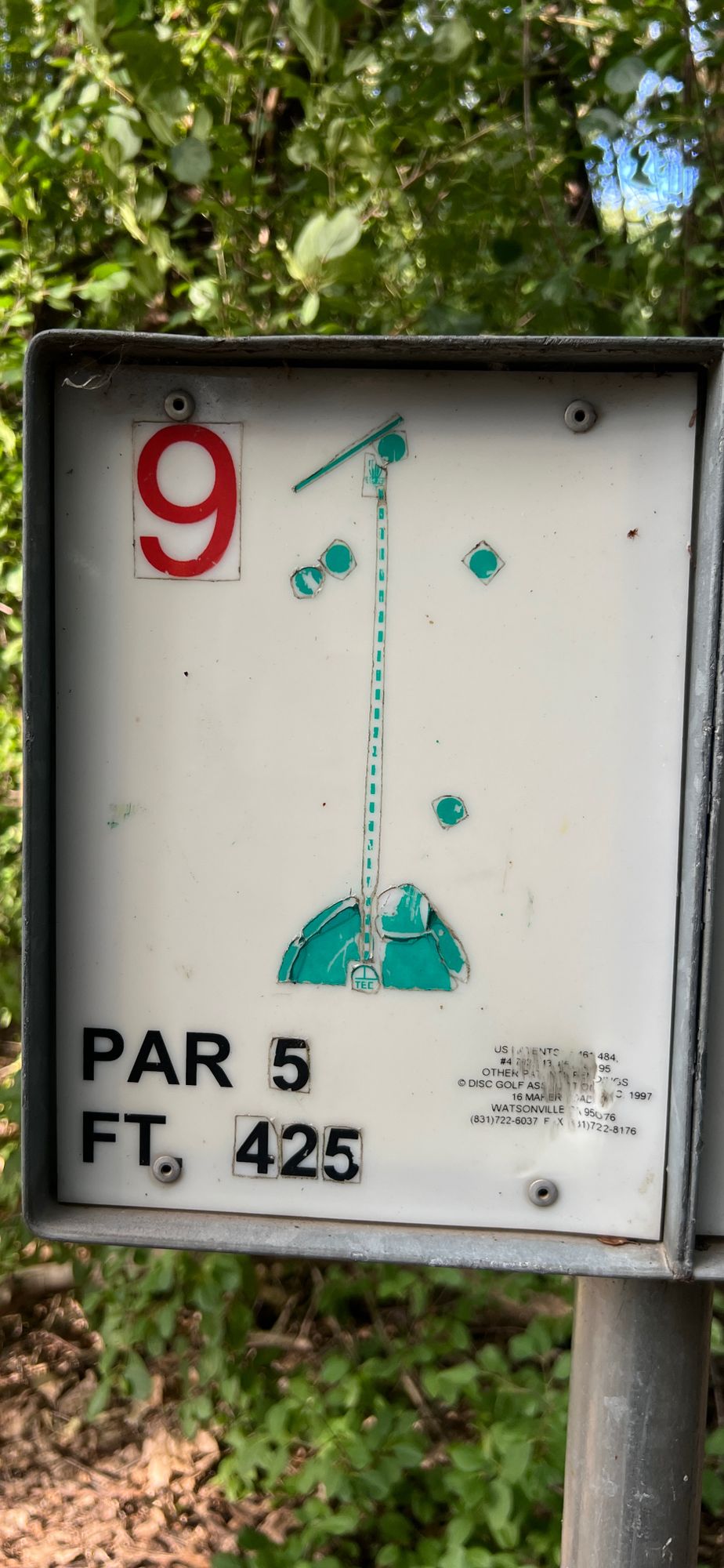 Giddy up homie! Hole 9 - June 2024