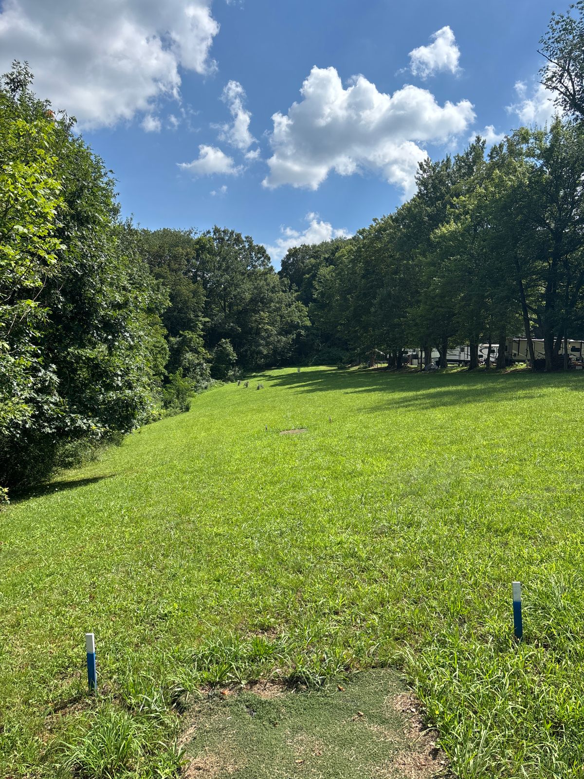 Hole 6 long tee.