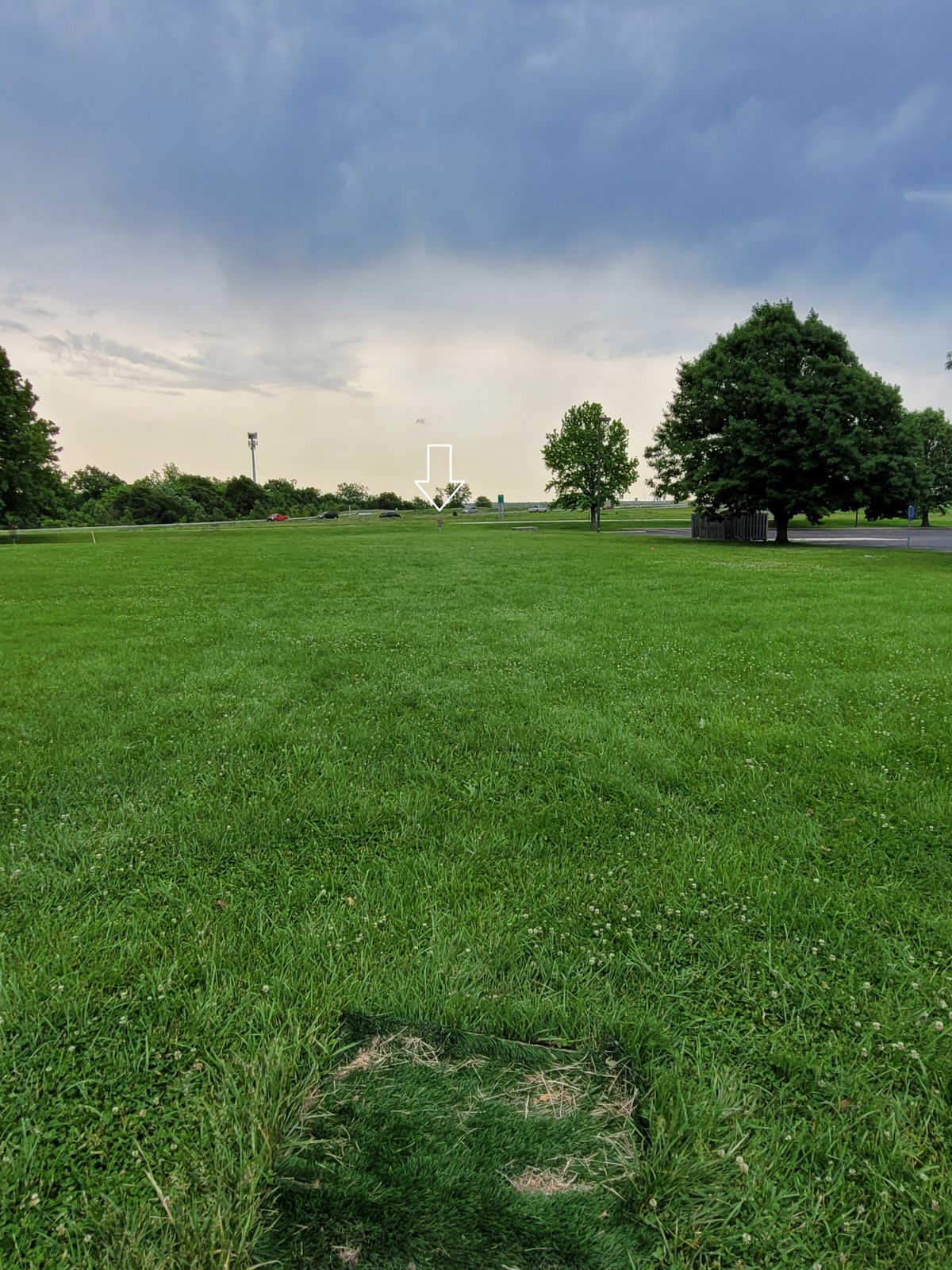 Hole 3 tee