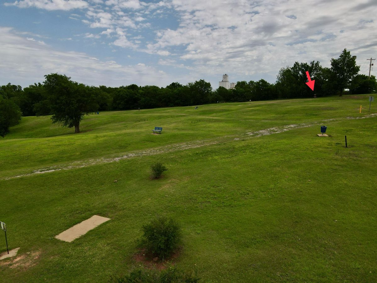 Aerial of hole 3