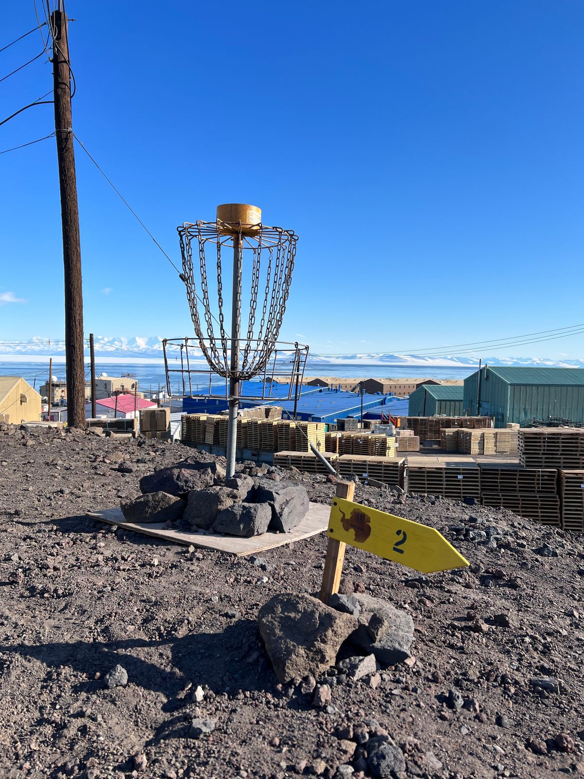 Basket #1, next to the road leading to Scott’s Base.
