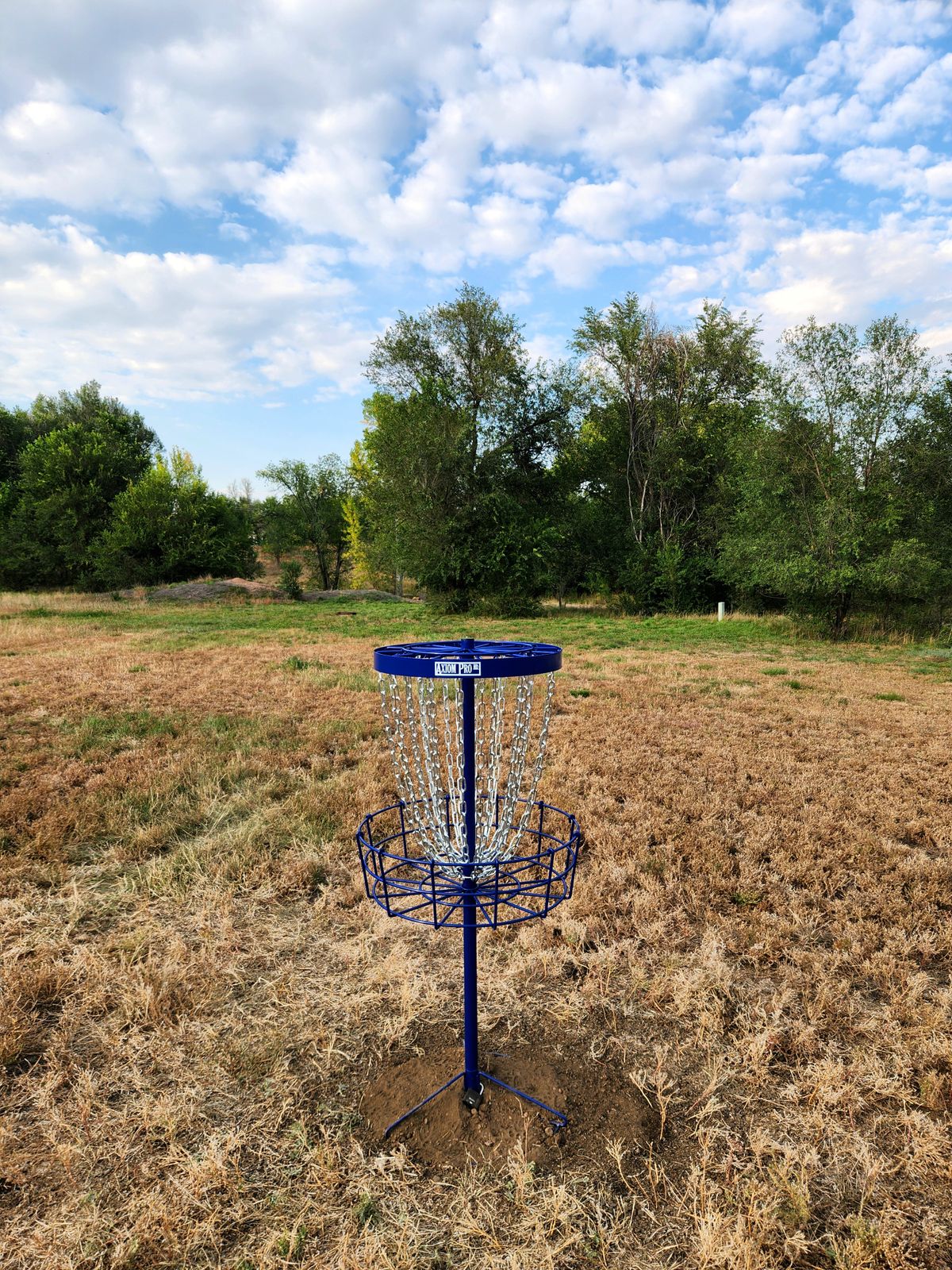 Hole 4 lookin towards the tee box.