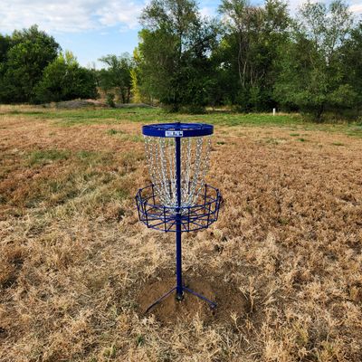 Hole 4 lookin towards the tee box.