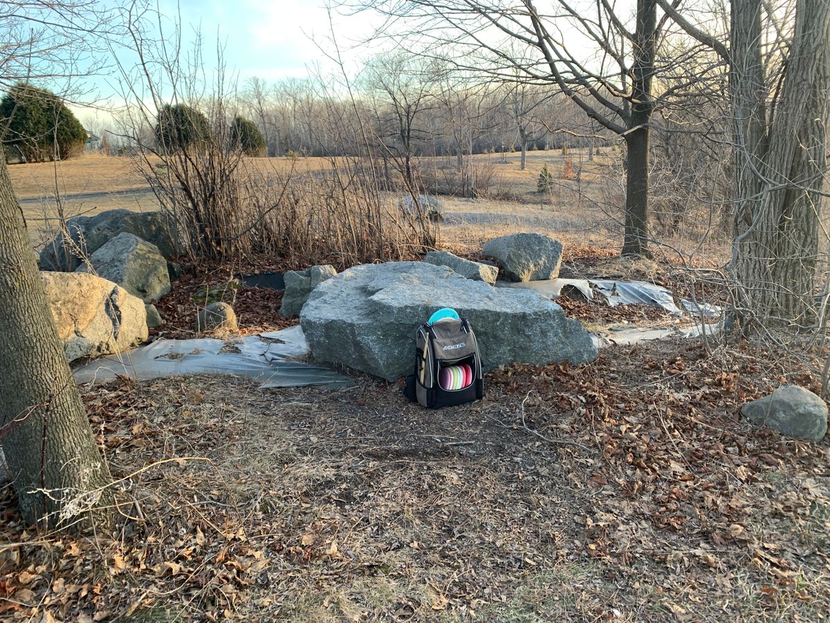 Sitting Rock Beside Long Teepad #9