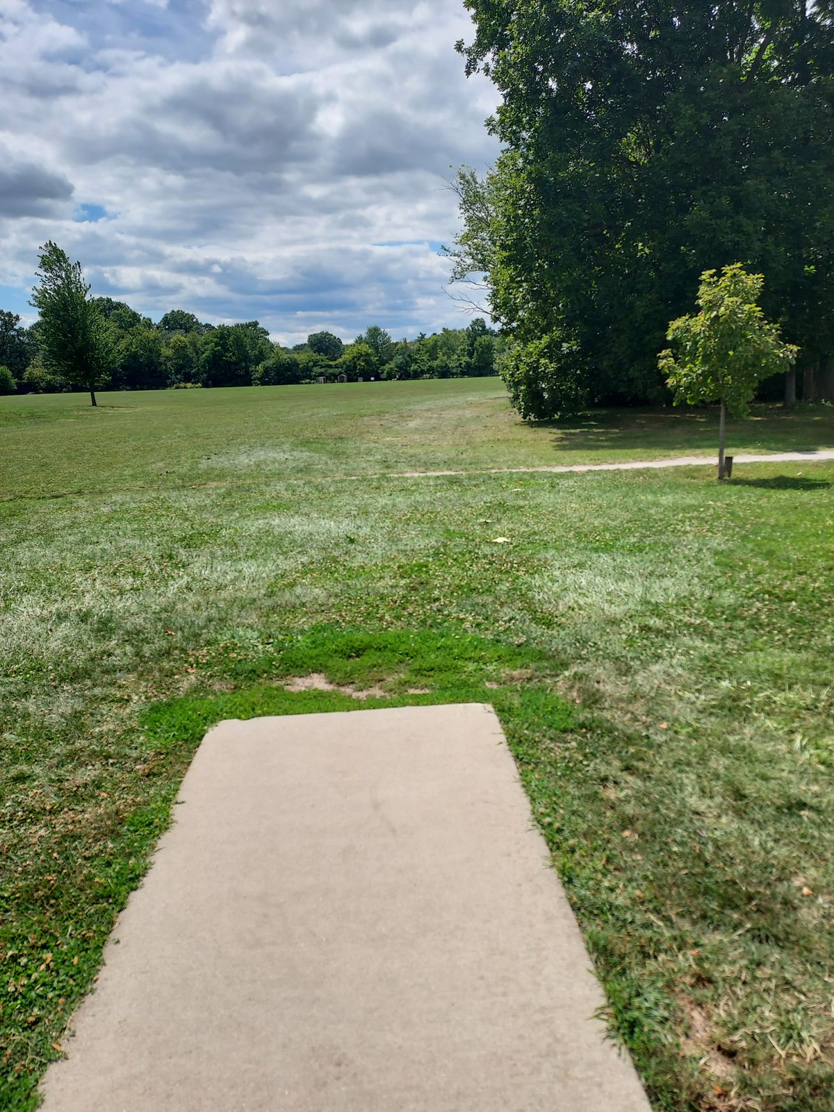 Hole 8 from the tee
