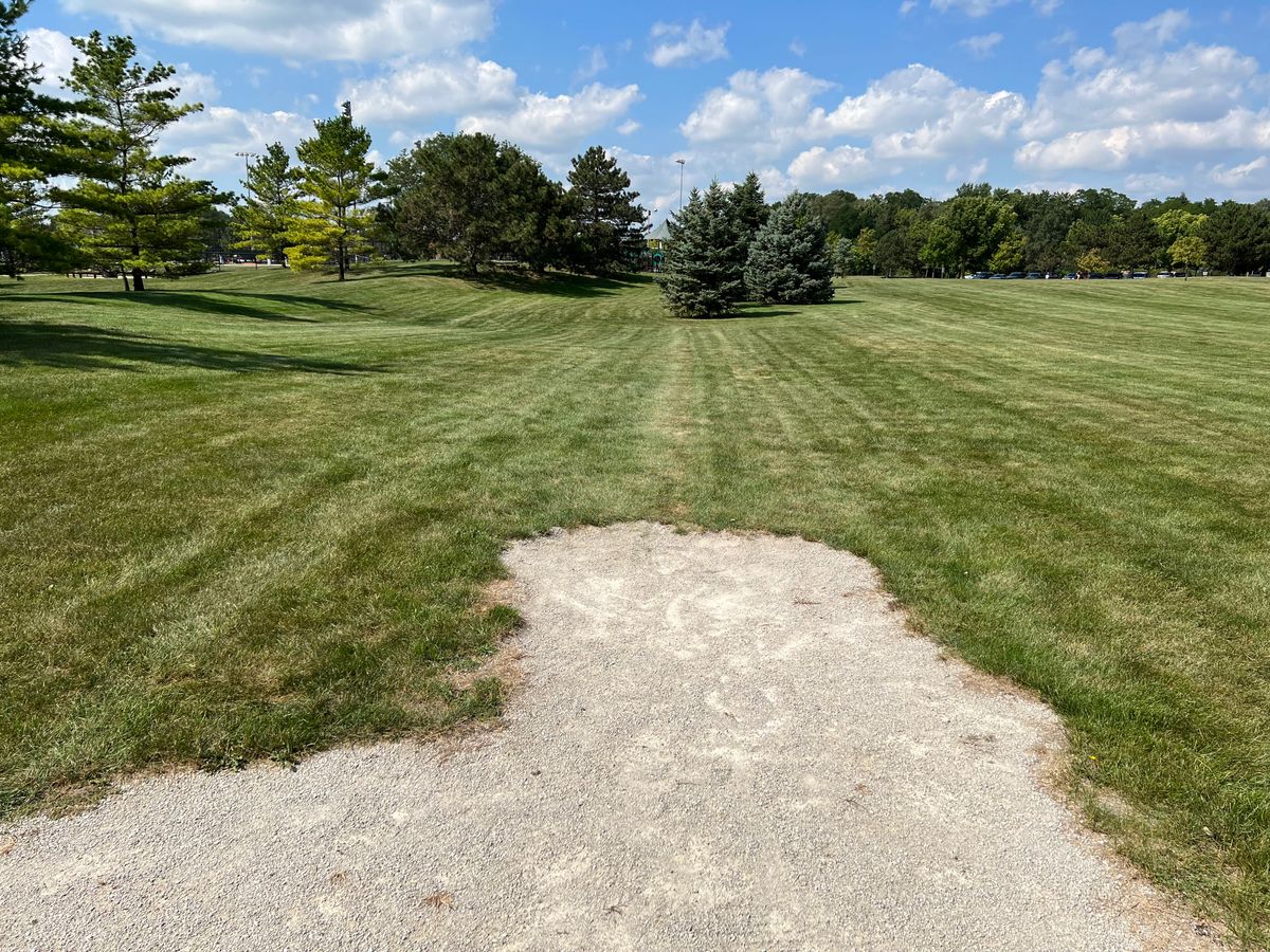 Hole 4 from tee box.