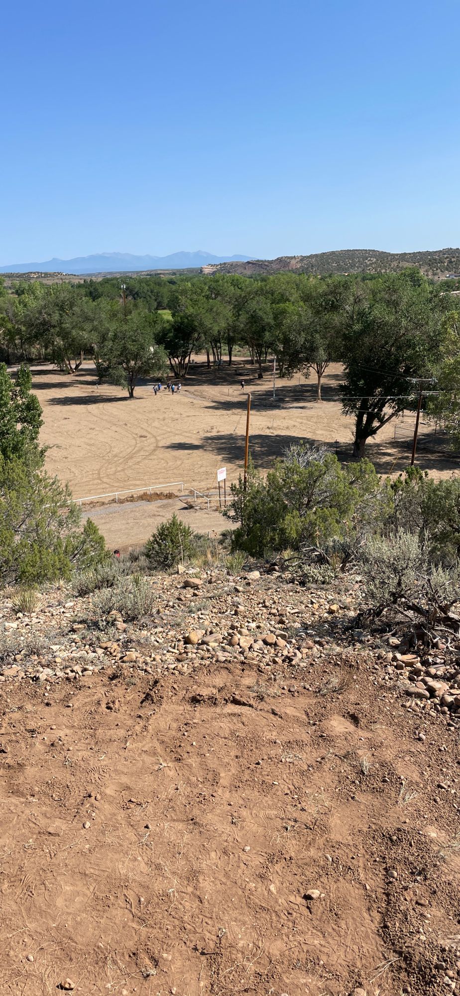 Hole 9 tee pad