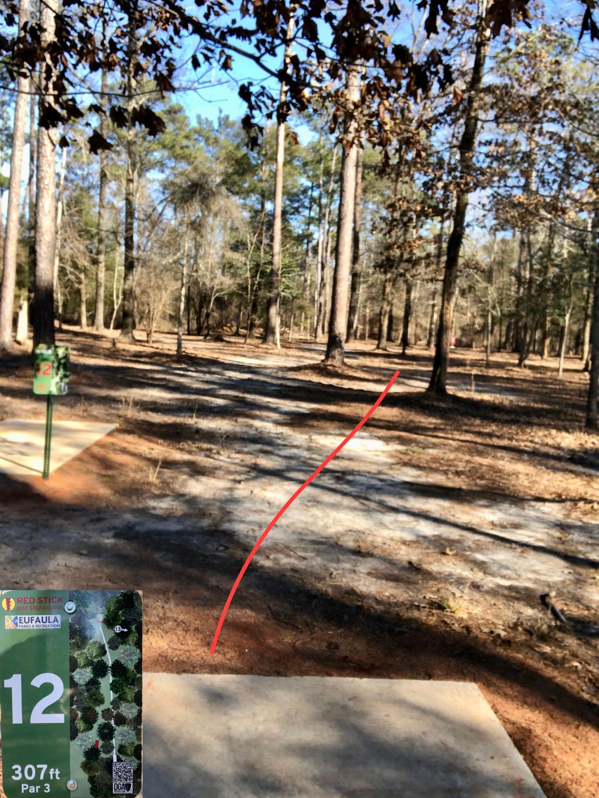 Hole 12 | LONG pad