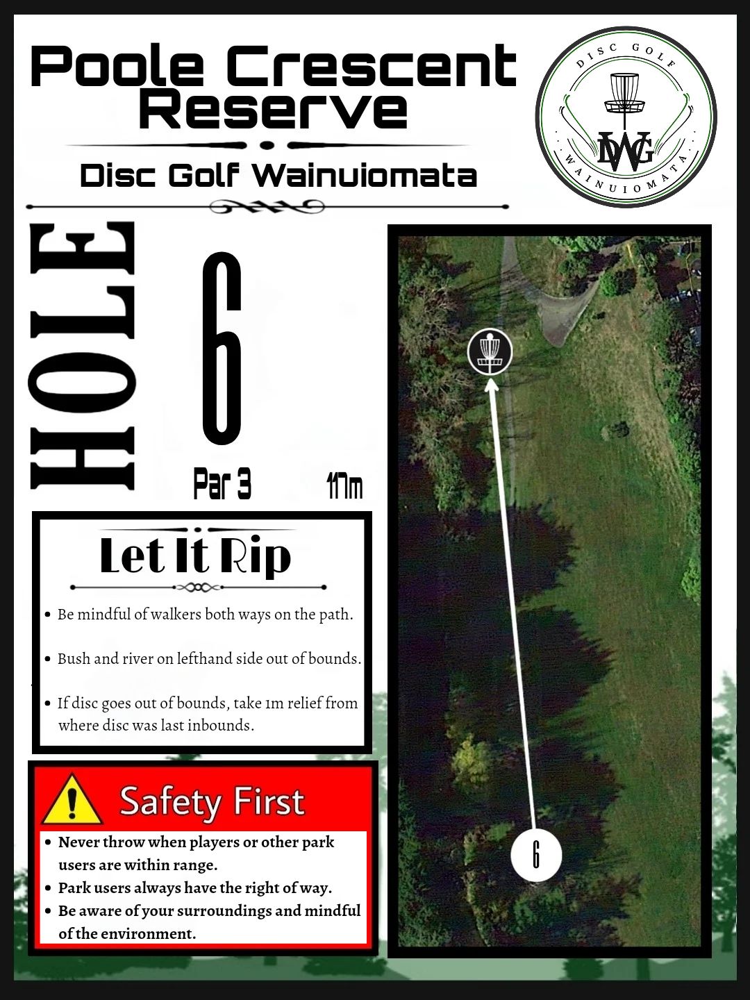 Hole 6 map