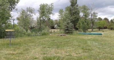 Hole 1 basket
