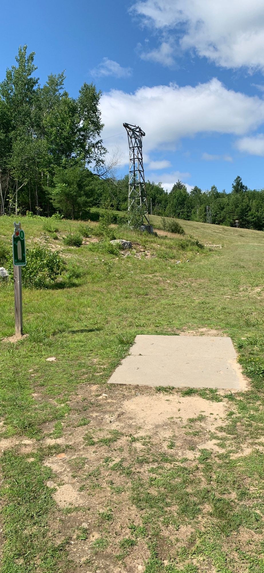 hole one (green)