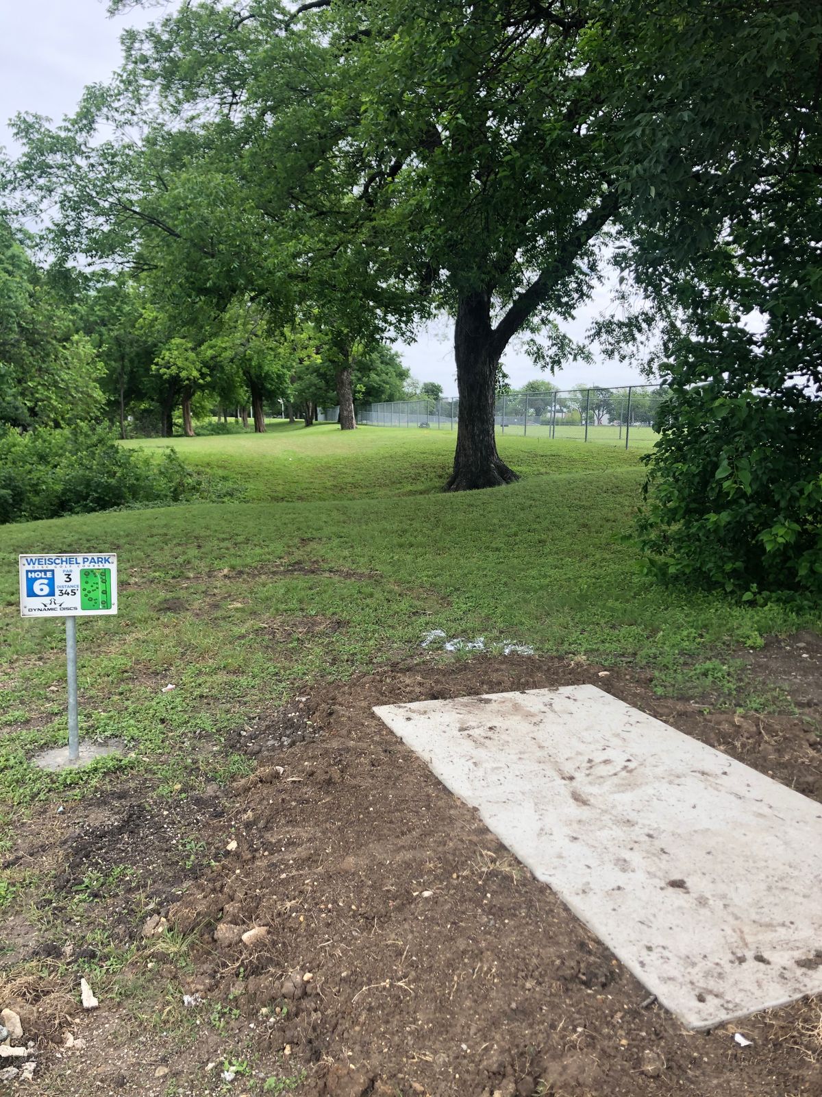 Tee pad 6