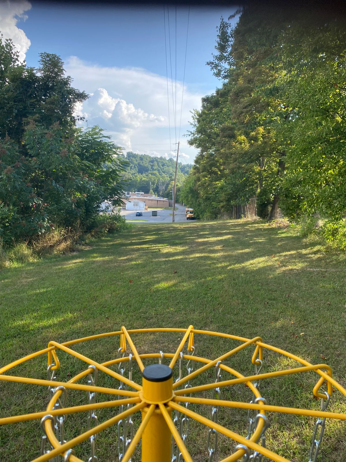 Hole 1 Basket to Tee