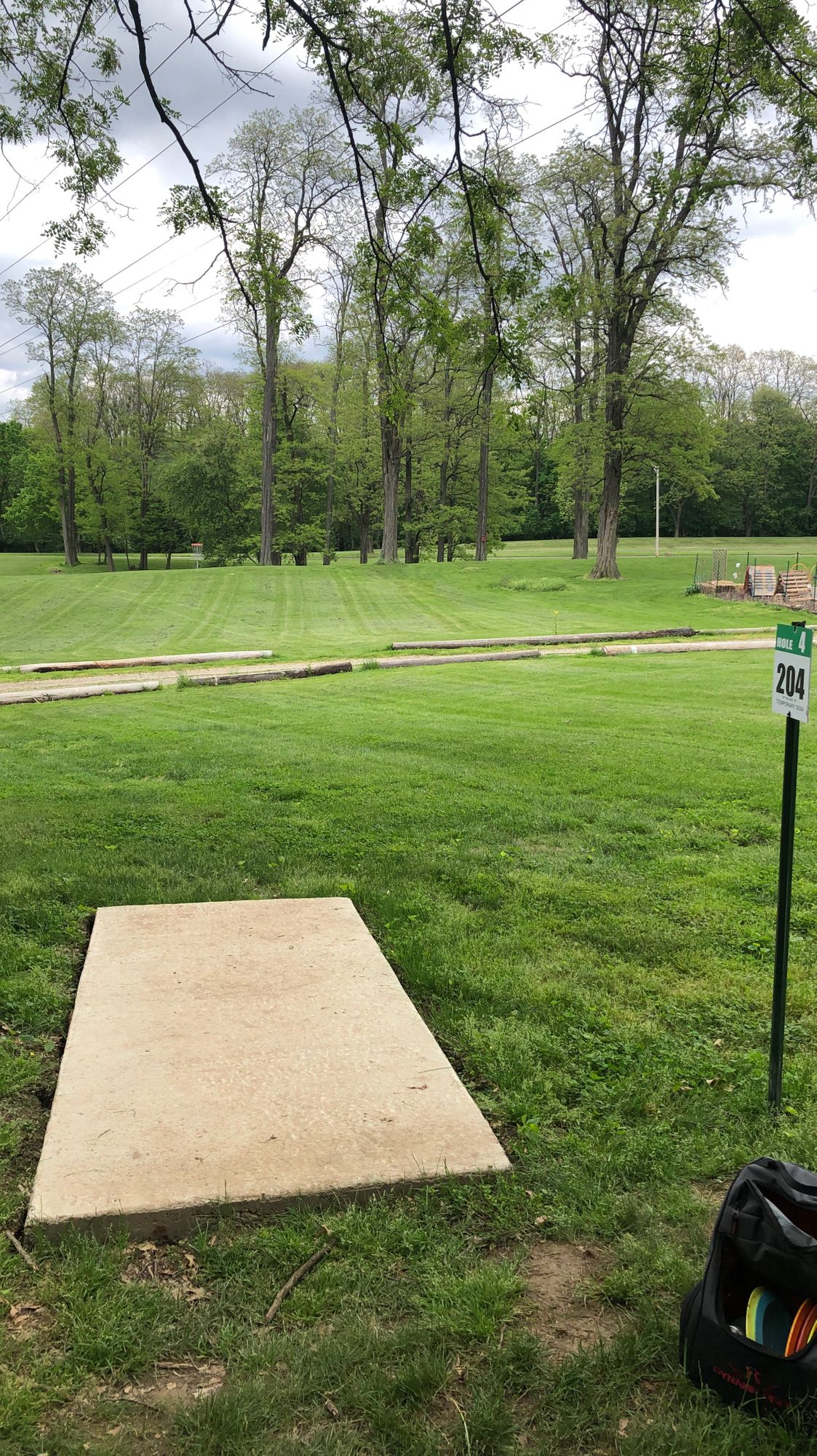 Hole #4 teepad
