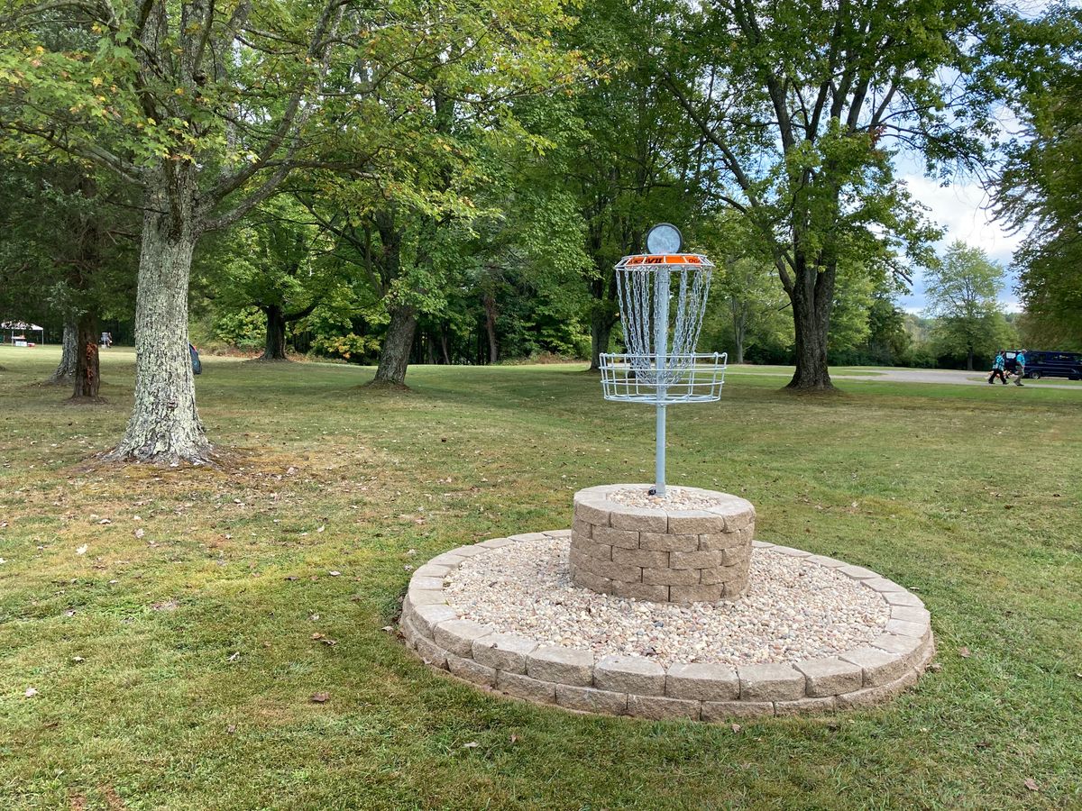 Hole 18 putting green
