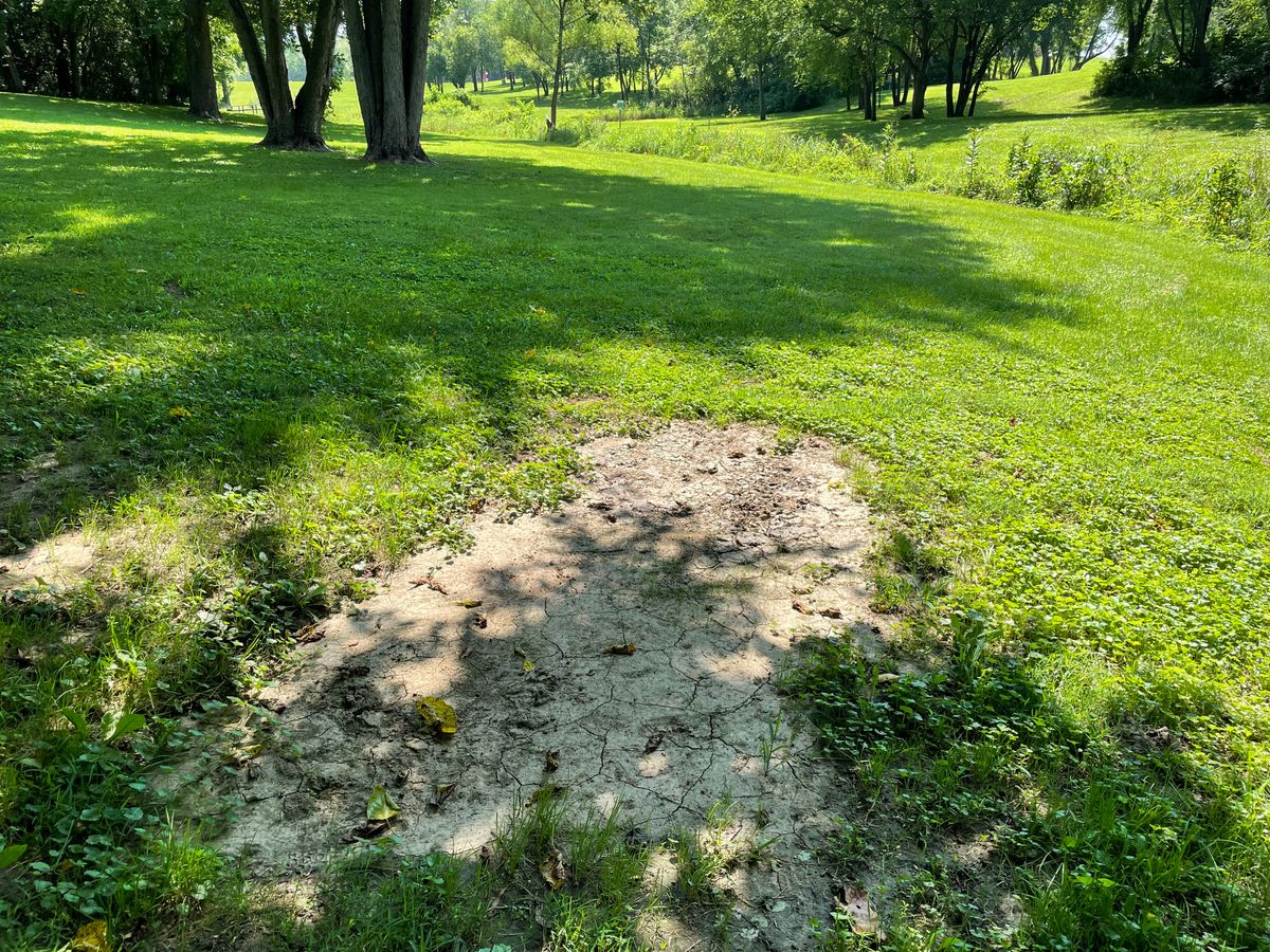 Hole 17’s teepad