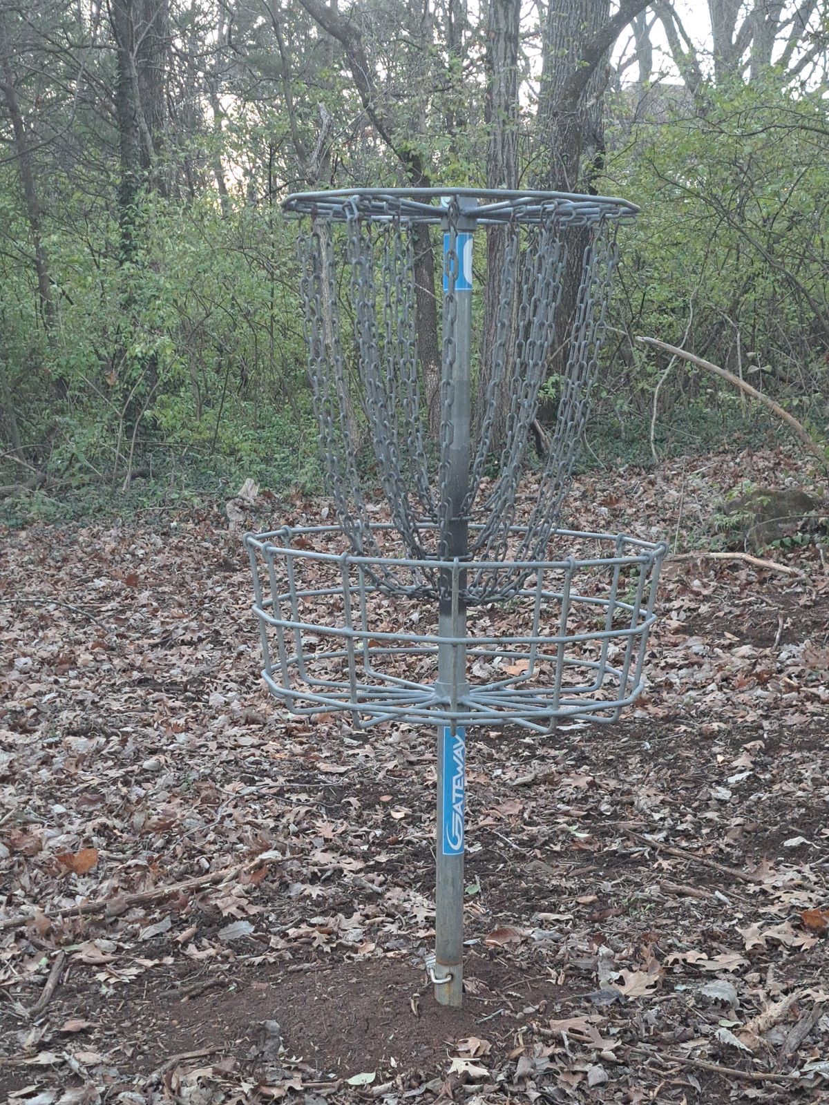 Trash baskets. Chains hardly make it. These are 100% the worst "Titan 24" labeled baskets.