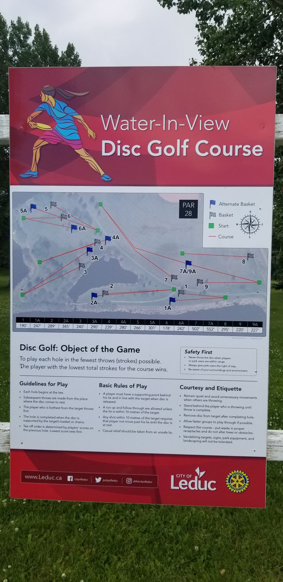 Course map and rules
