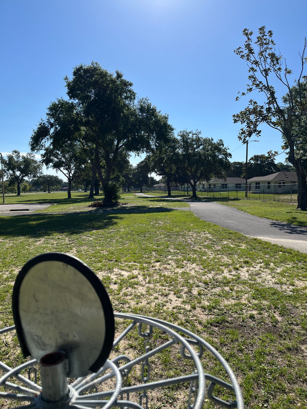 Hole 18 Basket to Tee