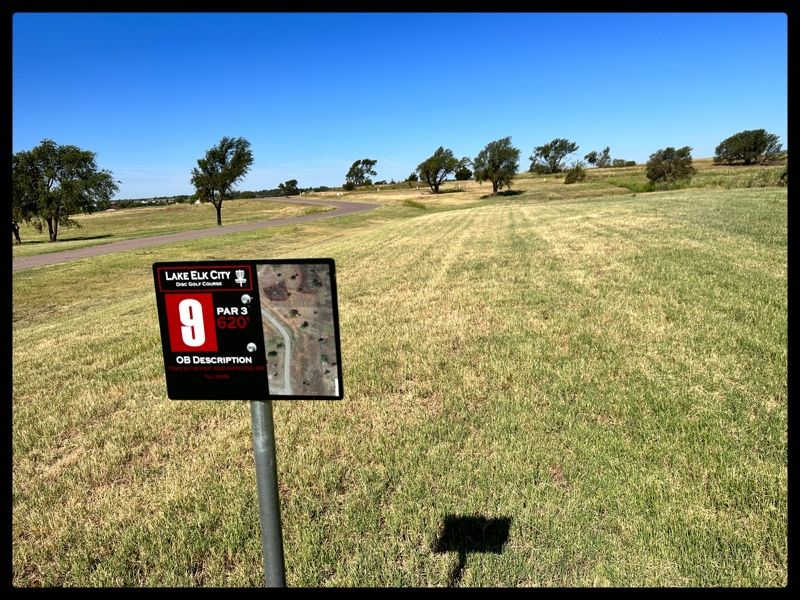 9 Tee - throwing west