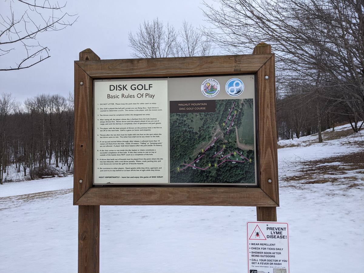 Layout before hole 1