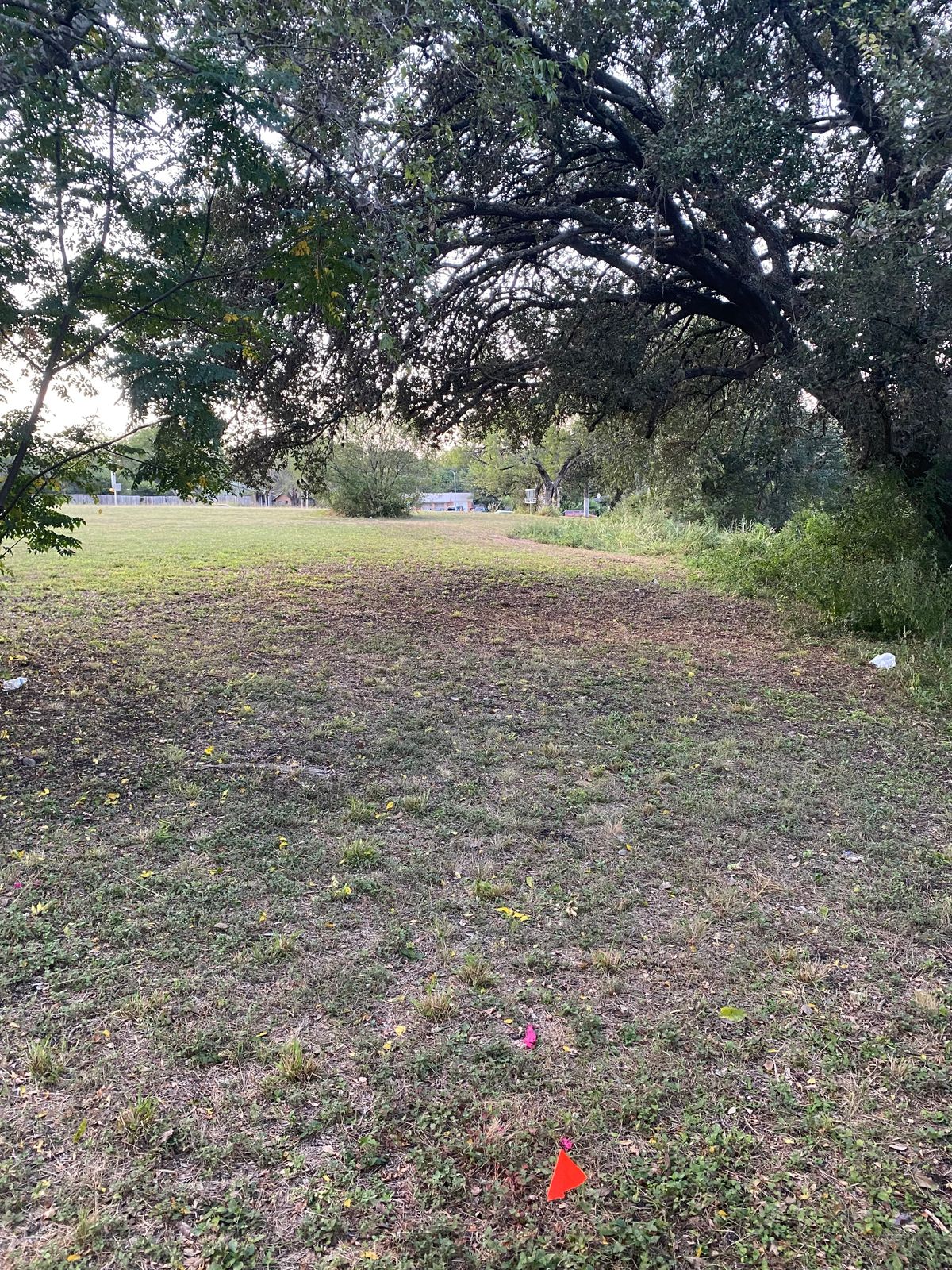 Hole 8 tee box.