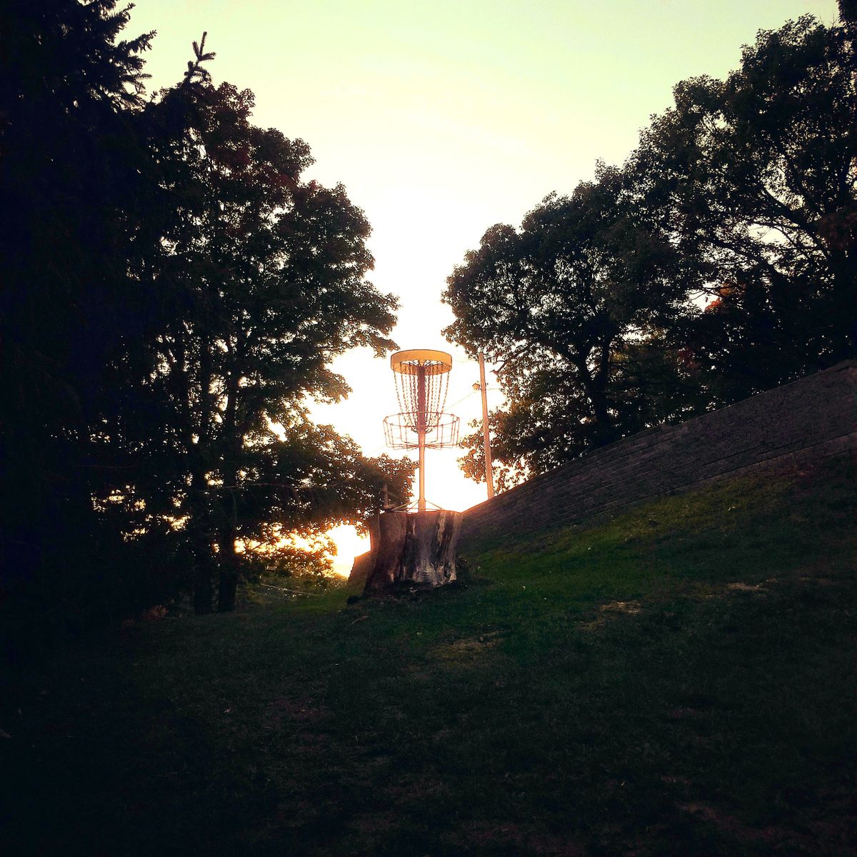 Hole 18 Basket